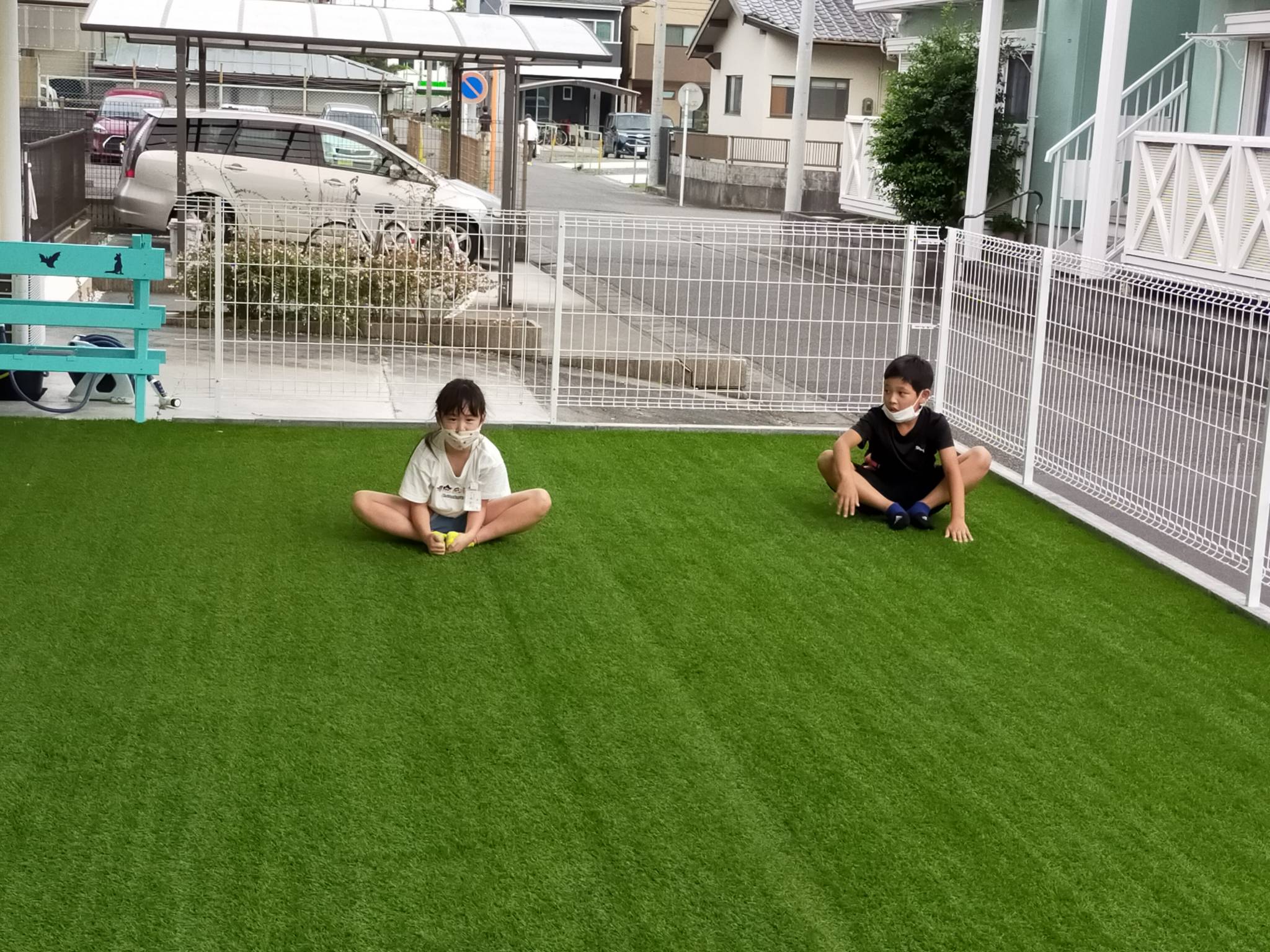 9/30(水)  飛び石ジャンケン & スケボー