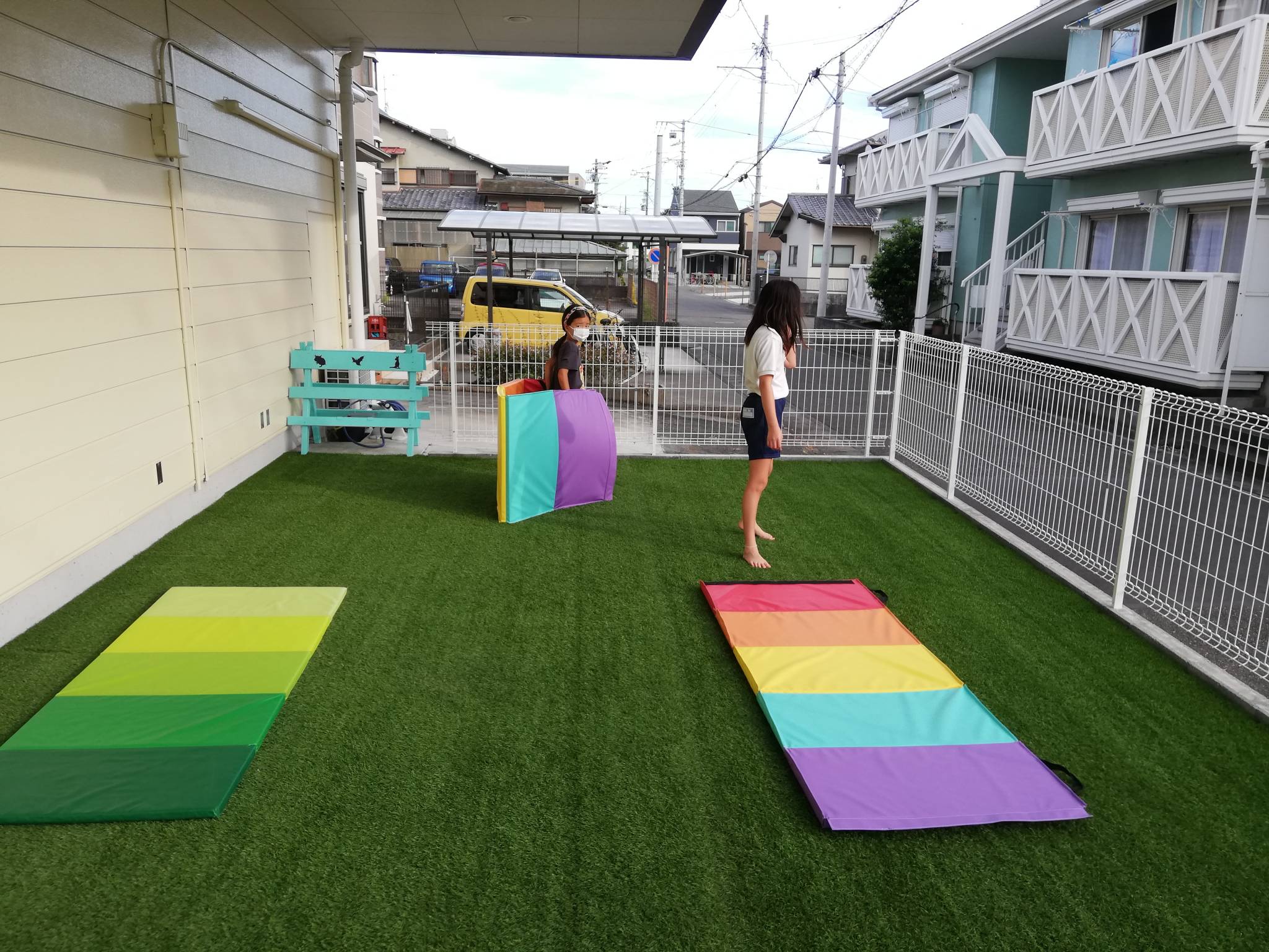 9/4(金)  マット運動 & ソーラン節