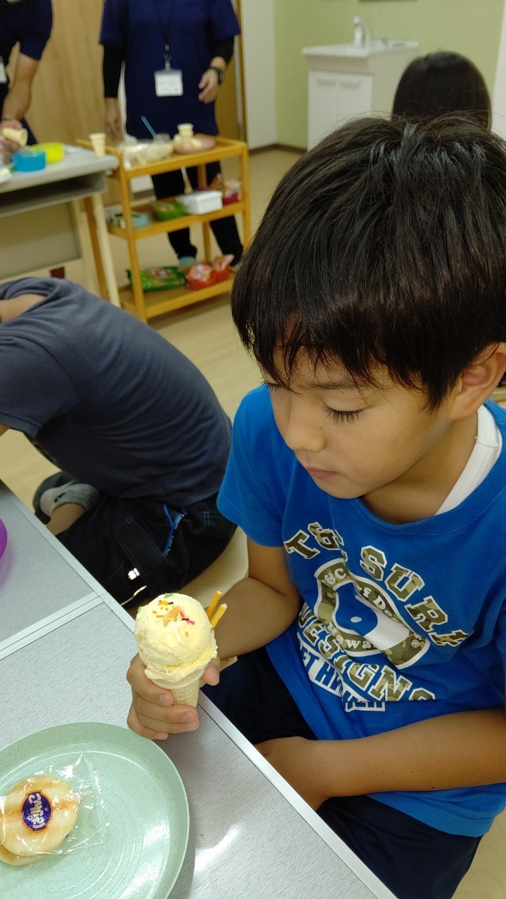 9/12(土）今日のおやつ🍦