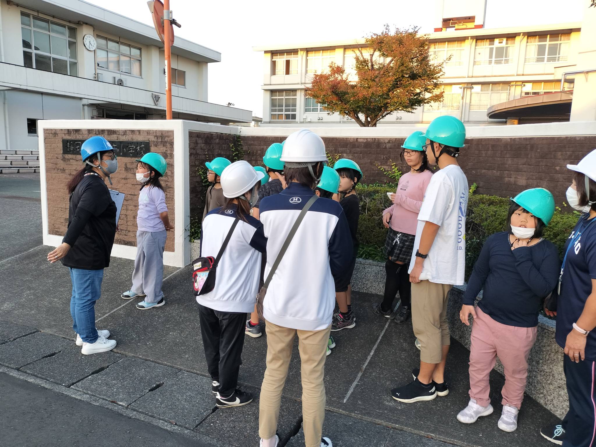 11/2(木) 防災訓練をやりました！