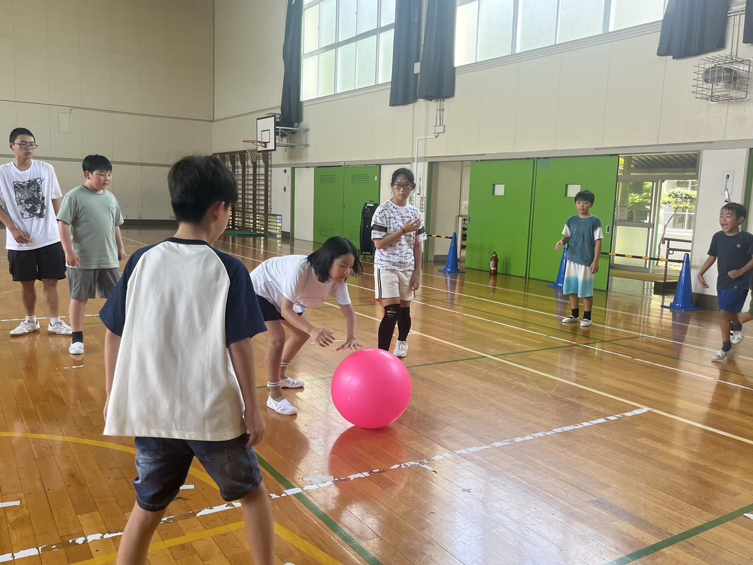 7/31(水) 大玉転がし