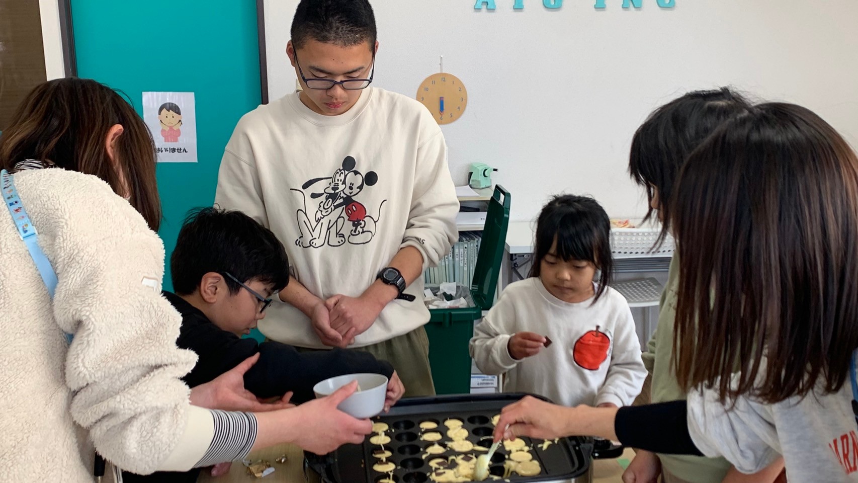 2/8(土) 体育館＆ベビーカステラ作り